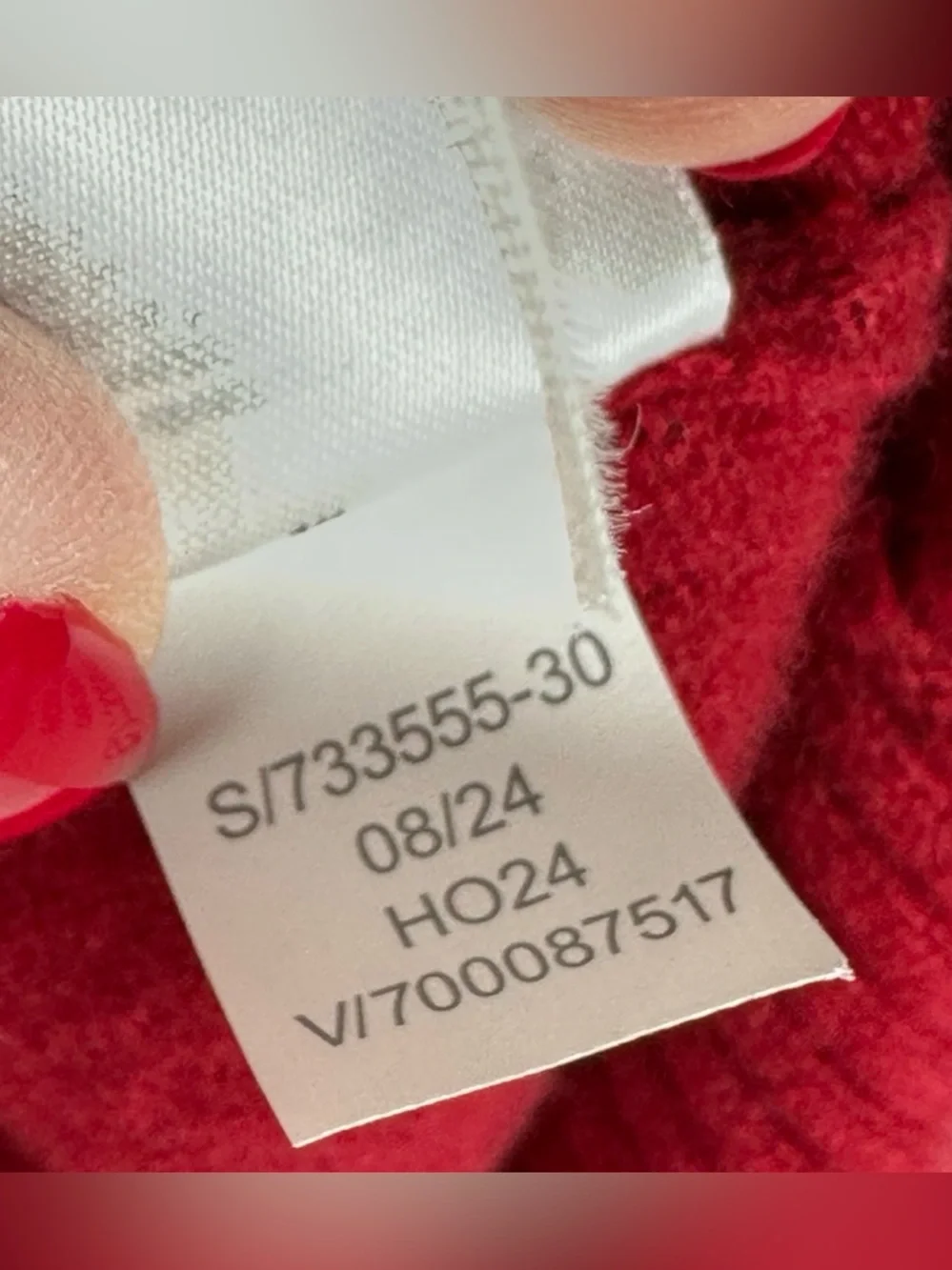 Banana republic 100% Cashmere red crew neck Sweater Men’s Size large
